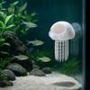 Stress Relief Cave for Aquatic Pets Aquarium Floating Jellyfish Hide, 3D Printed Fish Tank Hidden Shelter Small Hideout, Decorative Pleco Shrimp Betta