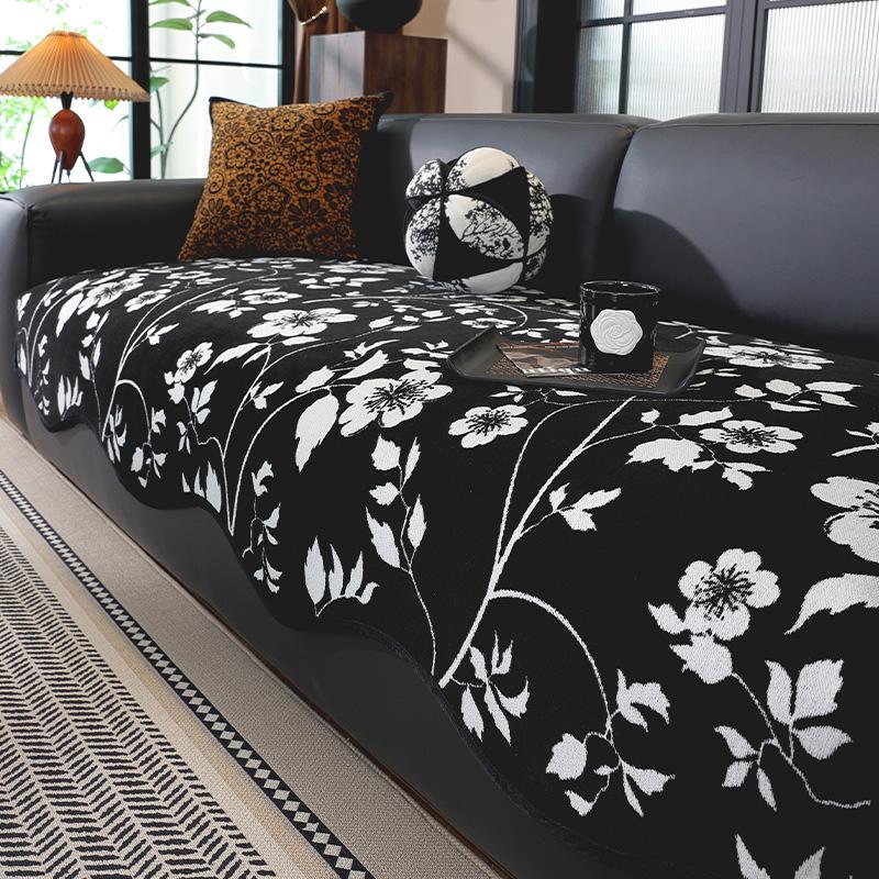 

Special-Shaped Retro Wind Branch Sofa Cushion Light Luxury High-Grade Non-Slip Sofa Seat Cushion Four-Season Universal Sofa Cover Sofa 90*70cm