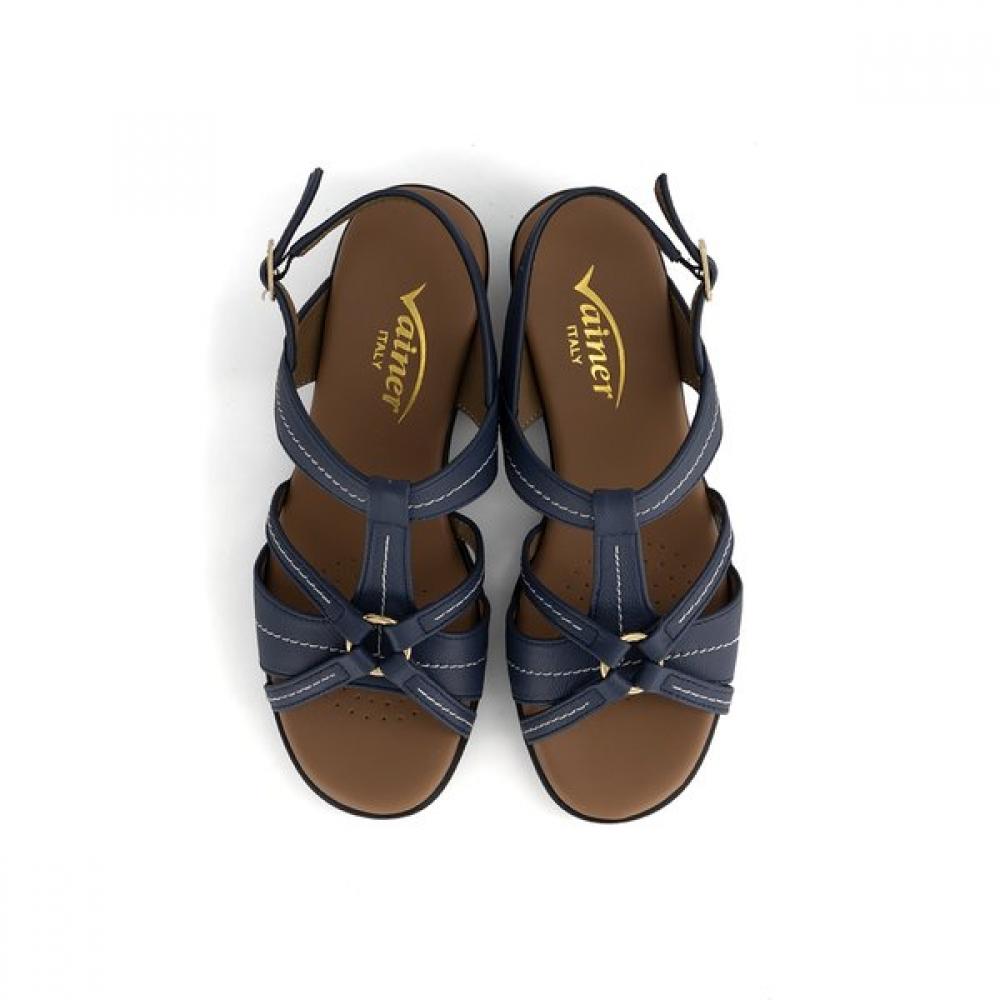 VAINER Women S Comfort SandalS Navy C135a