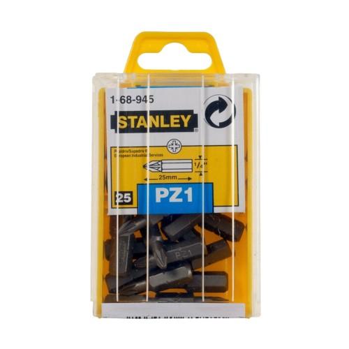 Stanley Pozi Screwdriver Bit (Pack of 25)