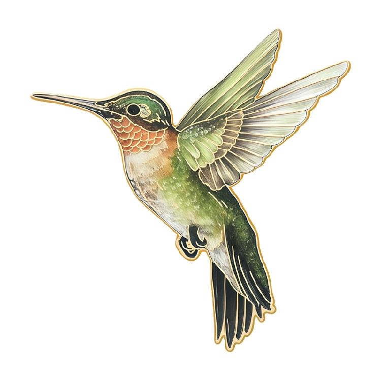 4 Pezzi Spilla Multifunzione in Metallo a Forma di Colibrì per Abiti Borse Cappelli Con Accessorio Colorato Vivace Gioielli da Donna