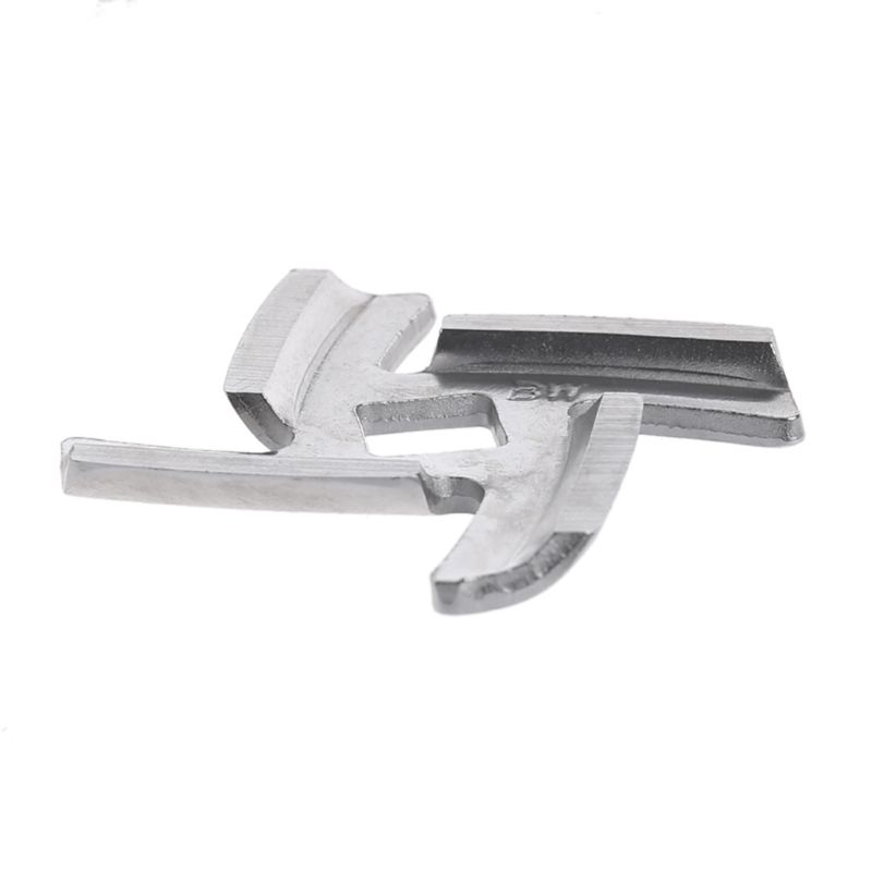 Set da 3 pezzi Coltello Tritacarne Lama a Croce Acciaio Inossidabile Antiruggine 4 Lame Foro Quadrato Parti Accessori Tritacarne