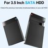 Box na pevný disk USB3.0 Pouzdro na pevný disk 3,5palcový externí kryt Box Externí pouzdro pro PC Příslušenství k notebookům