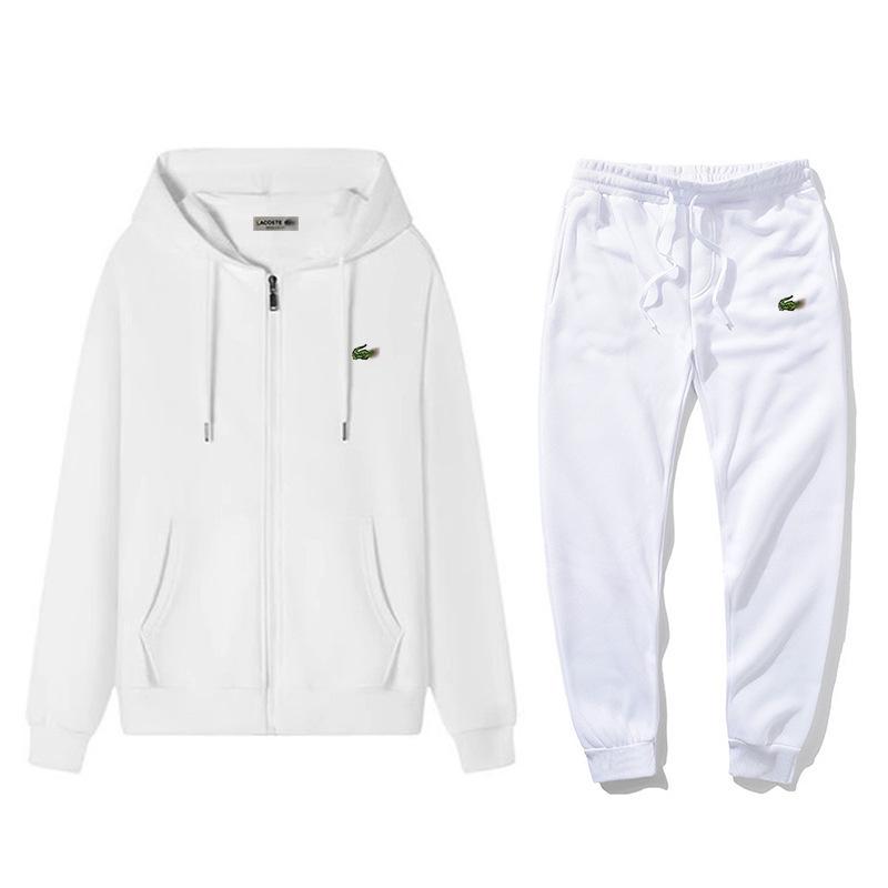 Bestickter Kapuzenpullover mit Reißverschluss und Cardigan Set - Trendiger Stil für Frühling & Herbst