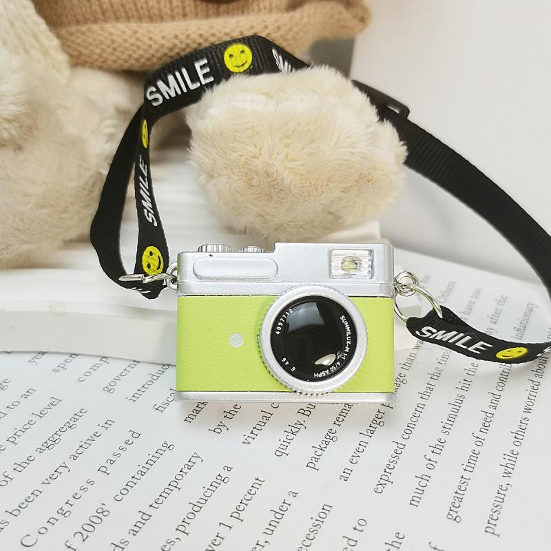 Cotton Doll Strap Webbing Sound Camera Pendant Puppy Mini Backpack Souvenir
