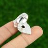 Gift For Women Stackable Flower Adjustable Ring 925 Silver Natural TigerS Eye