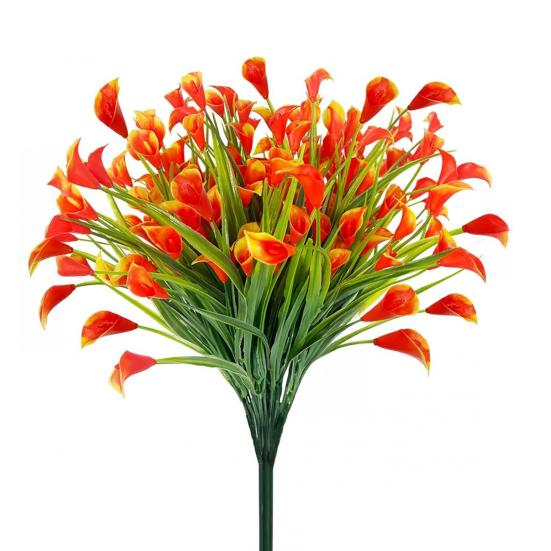 

Artificial Flower No Maintenance No Watering No Fading Bright Color Realistic Lifelike Artificial Flower Wedding Party Home Z