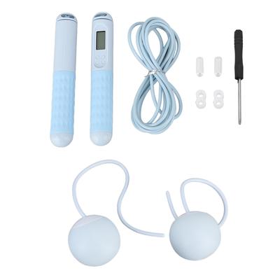 Kabelloses Springseil mit Zähler LCD-Hintergrundbeleuchtungsanzeige Smartes beschwertes Springseil für Männer Frauen