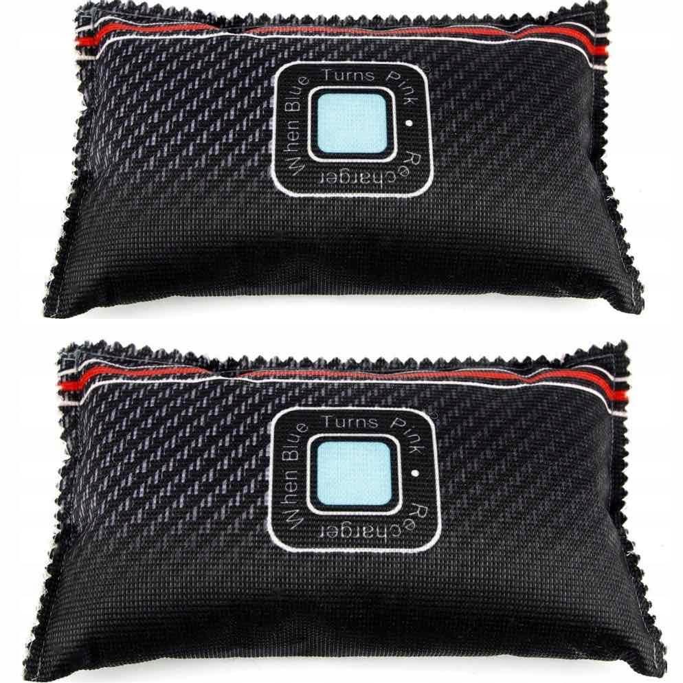 MOISTURE ABSORBER AIR DEHUMIDIFIER FOR CAR 2 Pcs. REUSABLE