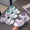 New Summer Soft Sole Non-Slip Sports Sandals for Girls, Children's Princess Beach Shoes for Older Kids