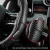 Car Steering Wheel Cover Carbon Fiber Sports Ultra-thin Non-slip Card Cover for Mitsubishi ASX Lancer Sport Attrage L200 Pajero