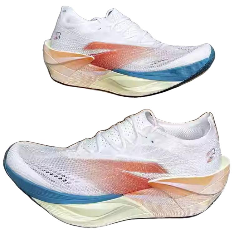 Anta C202 6.0 Pro Sports Comfortable Shock Absorption Wear-Resistant Low-Top Casual Running Shoes Men Sneakers White Orange 112535576-3