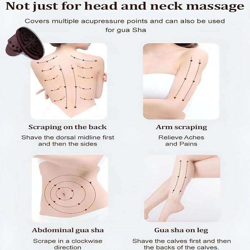 Body Spa Massage Brush Five Elements Soft Beauty Salon Special Massage Veins Brush Gua Sha Scraping Board Relaxing Massager