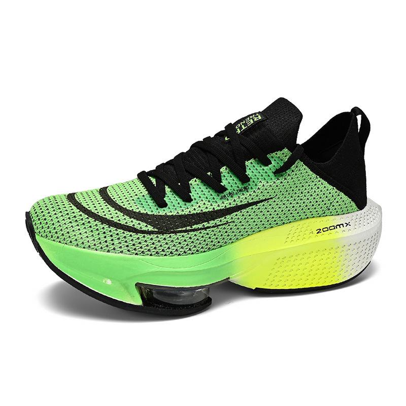 Gradual change of color trend sports shoes men s and women s 2 men s shoes fashion marathon running shoes air cushion cushion running 36