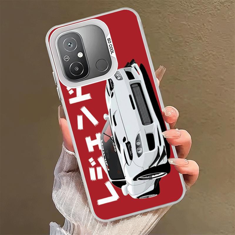 JDM Tokyo Drift Sports Car Shockproof Phone Case for Xiaomi Poco X7 X6 X5 X3 Pro F7 Ultra M8 Redmi 15C 15 14C 13C 12C 10C 13 12