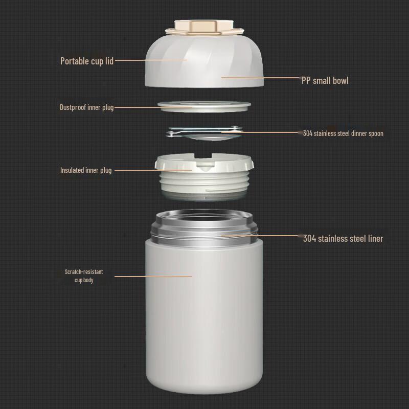 Shangheng 600ml Thermal Food Jar