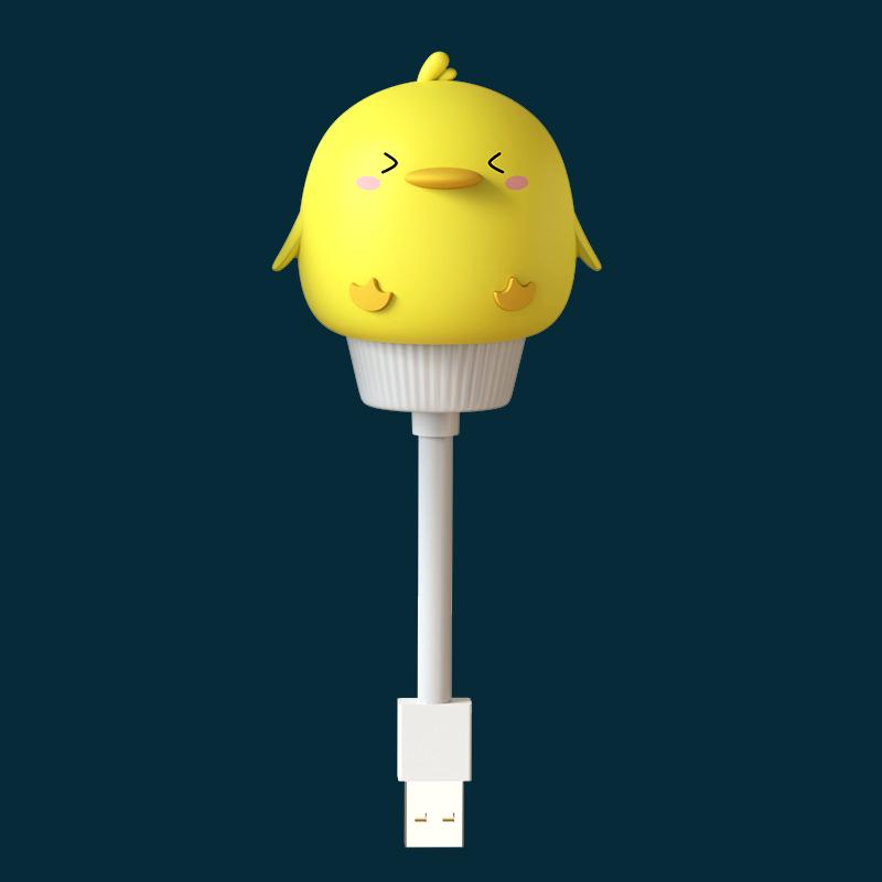 USB Voice-Controlled Dimmable Night Light for Children's Room