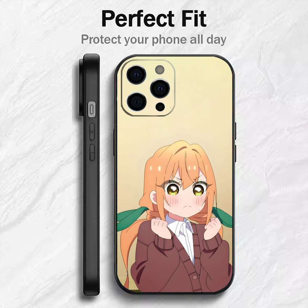 Anime The 100GF I-Inda Karane Phone Case For iPhone17,16,15,14,13,12 Plus,Max Soft Silicone Black Cover iPhone13
