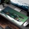 Zelený Sportovní Auto Podložka pod Myš na Trať Velká Gumová Protiskluzová PC Stolní Doplňky Podložka pod Myš pro Kanceláře a Hráče Klávesnice Dekorace Podložka