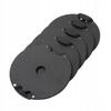 Adjustable dumbbell 23.5 kg With adjustable CO 1.5 kg black premium dumbbell
