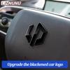 Linnunu Fit for Leapmotor C10 Black Car  Car Exterior Decoration Parts Front Cover Car  Steering Wheel  Wheel  Car Rear  Decorative Stickers Car