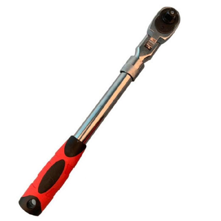72-Tooth Extendable Flex-Head Ratchet Tool 1/4 3/8 &1/2-Inch Drives Wrench