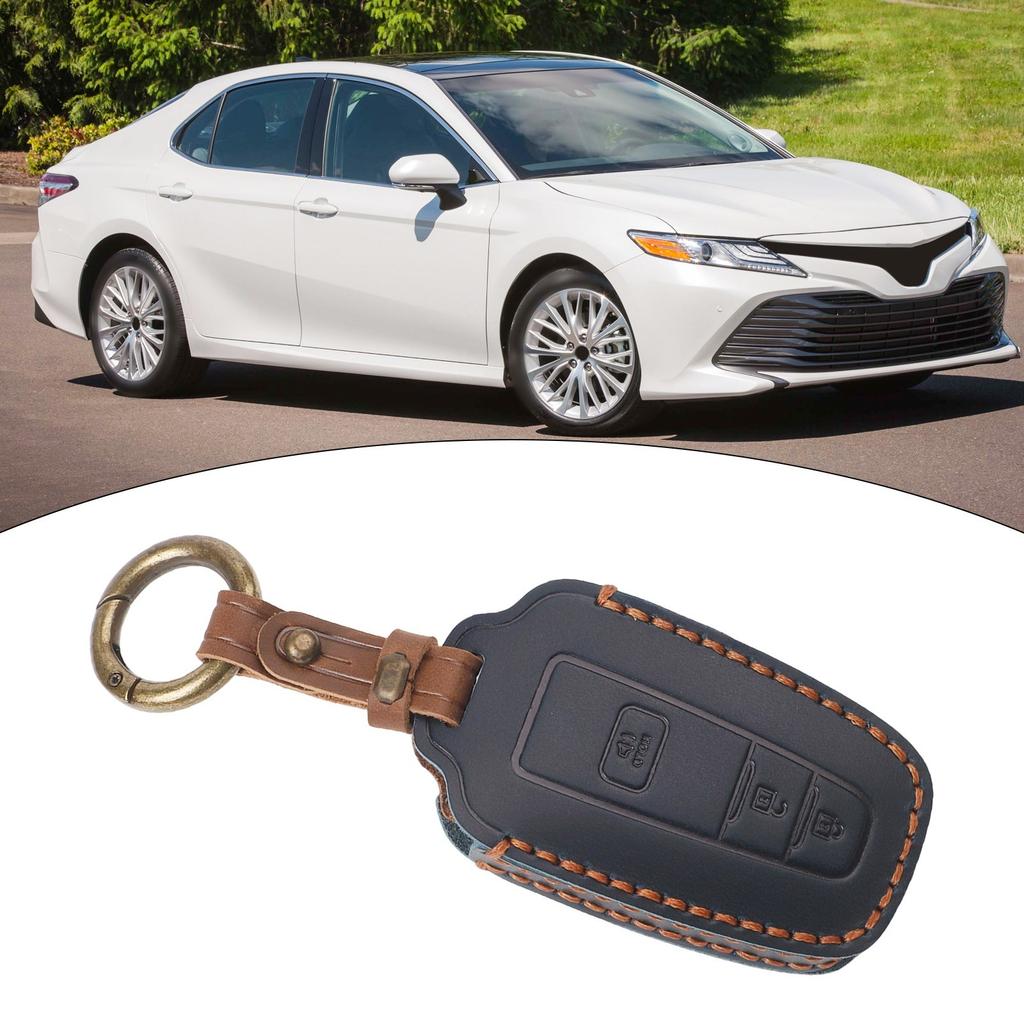 For Toyota Leather Key Case Cover for Camry For RAV4 For CHR Highlander