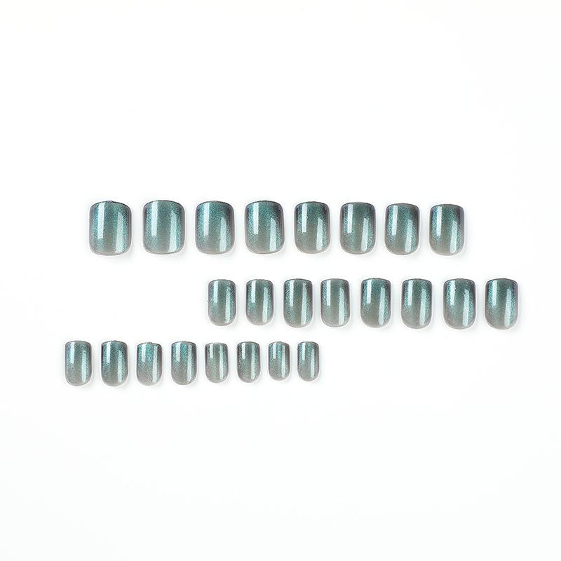 Nail Short Cat's Eye Nail Patch Nail Nail Patch Nail Patch Removable Nail Art