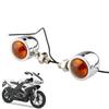 2pcs Motorcycle Turn Signal Lights LED Tail Light Fog Light for Motorcycle Turn Daytime Motorcycle Running Lights for Rear Head