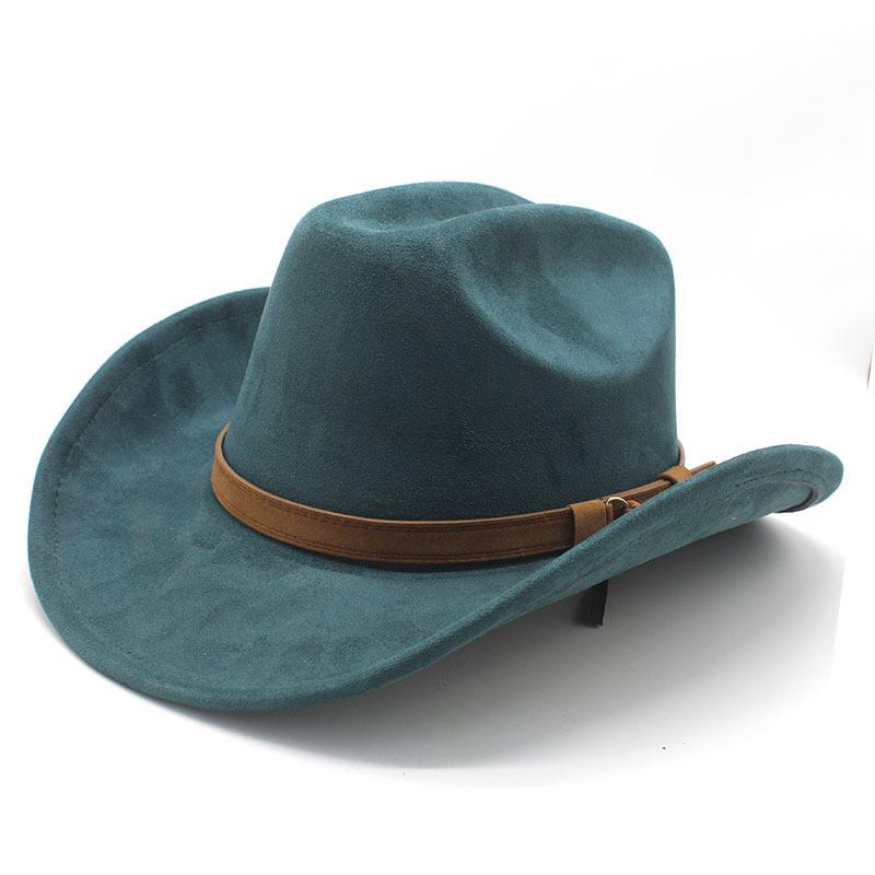Traditional Knot Pattern Wool Felt Hat With Wide Brim For Men And Women