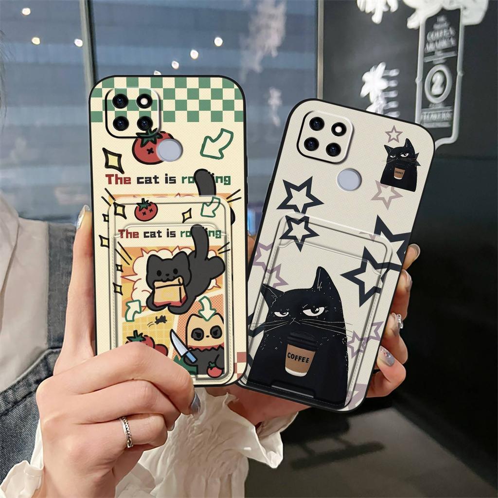 Anti-knock Soft Case Phone Case For OPPO Realme V3/Q2i Back Cover Anti-dust Cute Durable Waterproof Fashion Design Cover