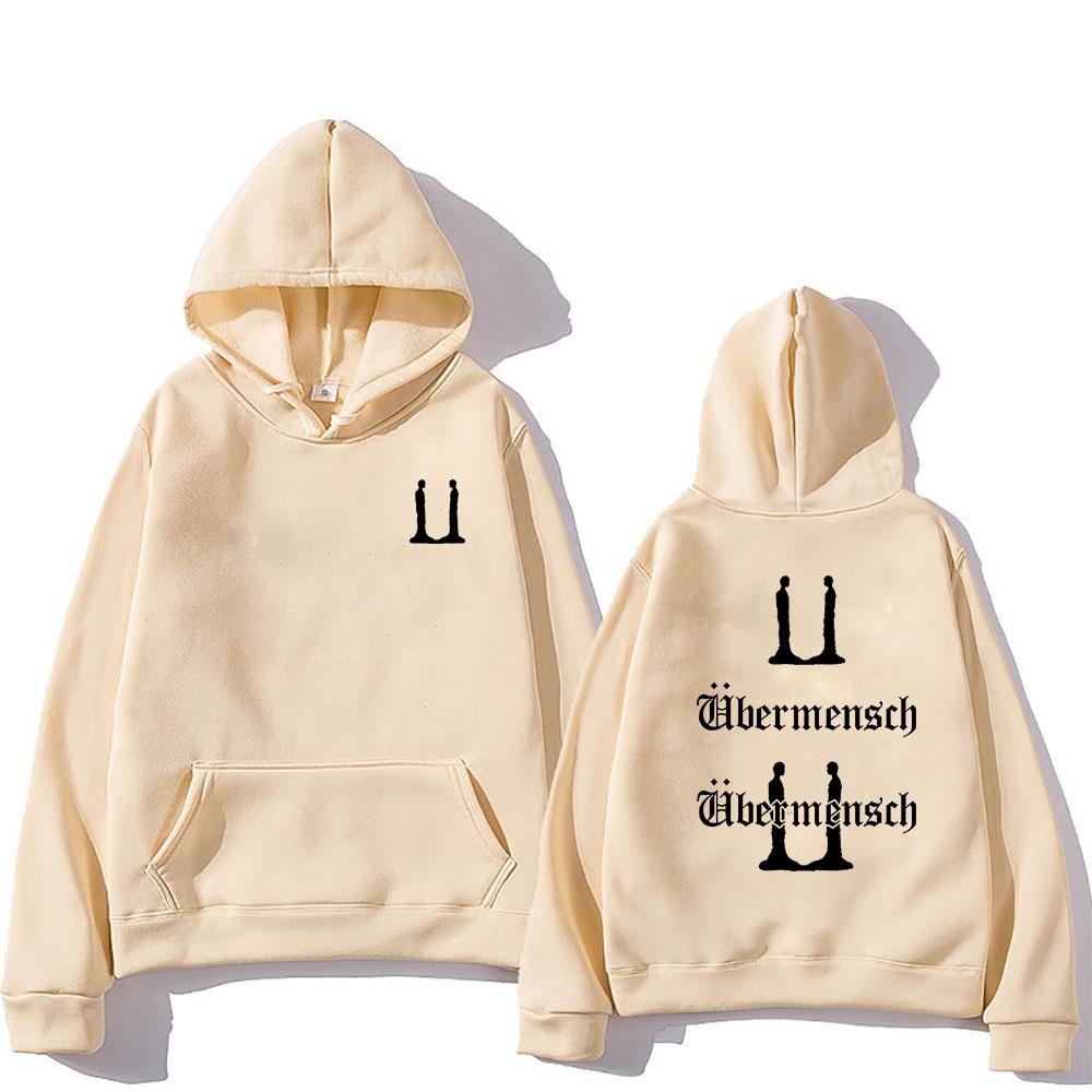 G-Dragon’s Übermensch Hoodie 2025 New Album Men Women Hoodies Hip Hop Y2k Hooded Pullover Long Sleeves Fleece Loose Sweatshirt