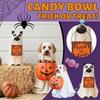 18/25cm Halloween Puppy Pumpkin Candy Bowl Festival Theme Candy Container Holder Multifunctional DIY Party Home Decorations
