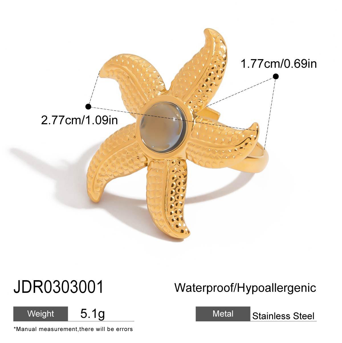 Design Ring Titanium Steel Non-Fading Jewelry Earrings Stainless Steel