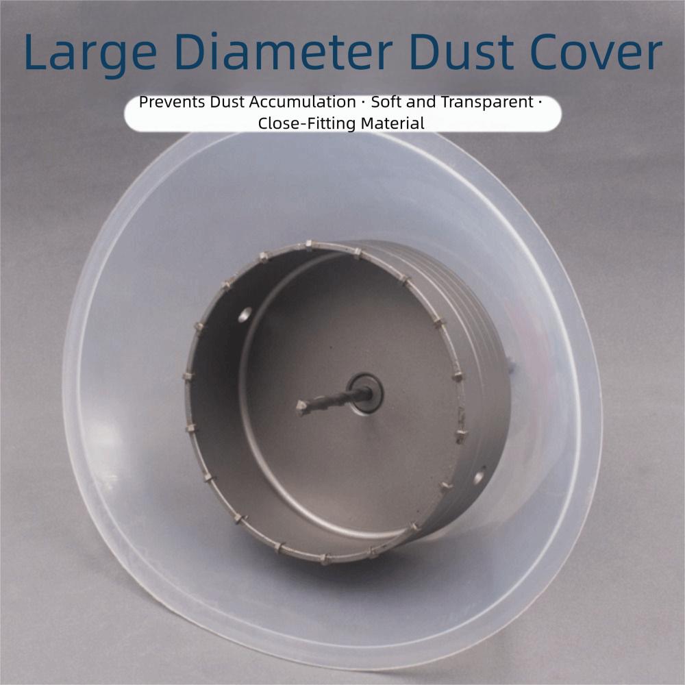 Transparent Design Dust Bowl Electric Drilling Hole Cutting Hole Accessories Ceiling Tile Dust Catcher