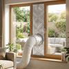 Composite Silver Foil Portable AC Window Seal Kit  Home Comfort