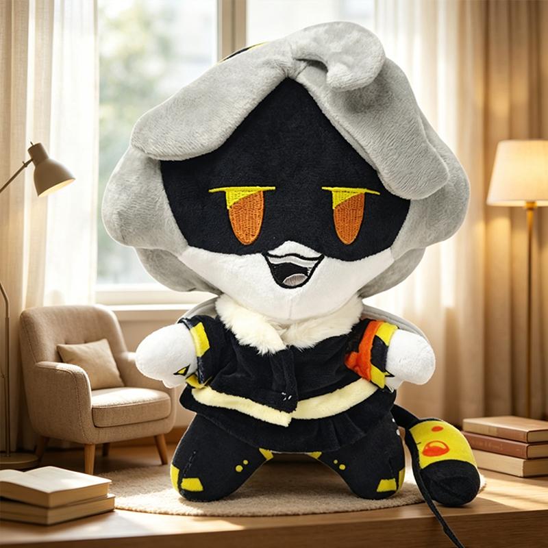 Multi-Style Cartoon Character Stuffed Plush Dolls Soft Fluffy Masked Figure Plush Toy Collectible Decor Plush Pillow Gift For