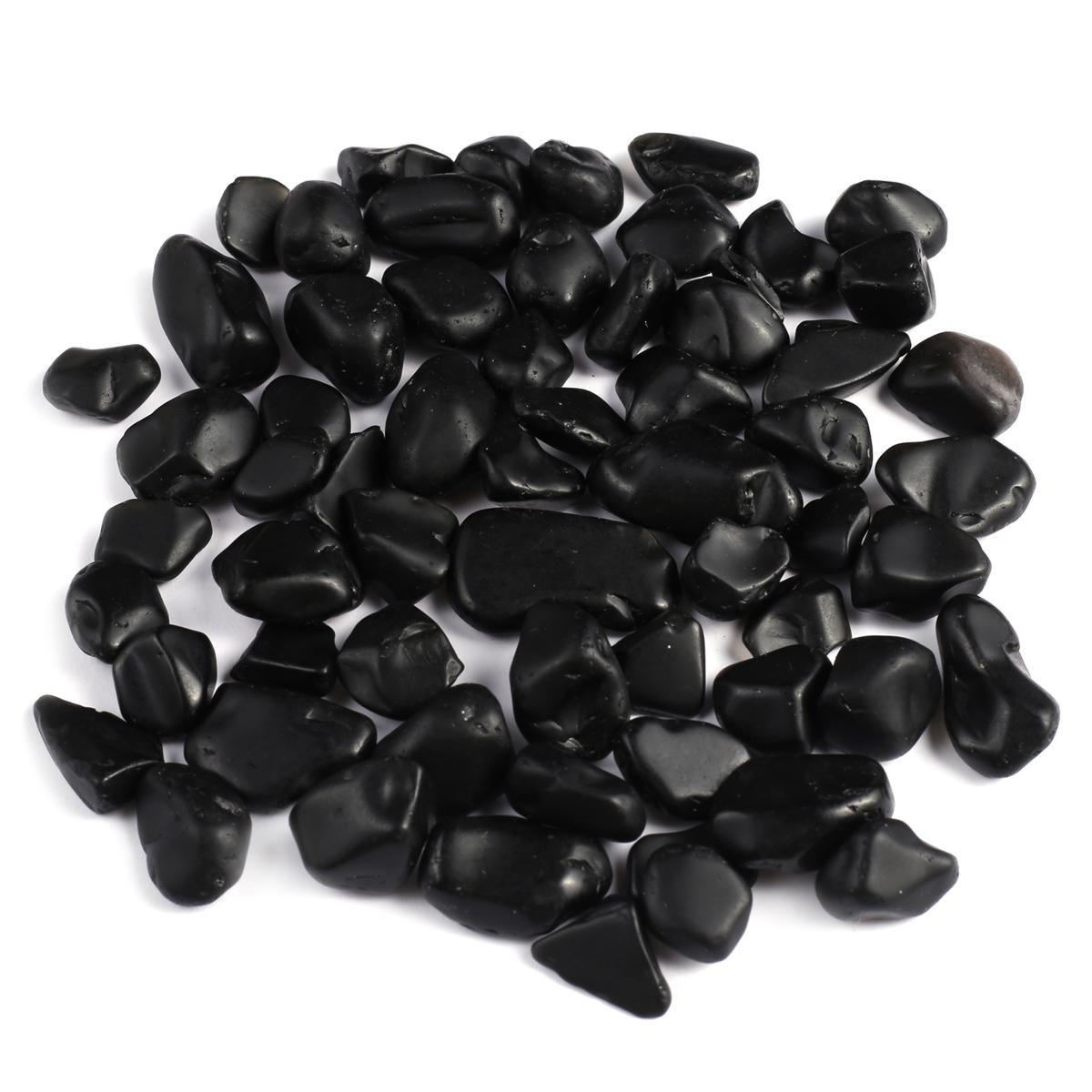 

100 г/пакет, случайный орнамент из натурального камня, нерегулярный черный агат, предметы интерьера, аквариум, декор, ювелирные изделия, 9-12 мм