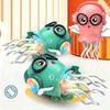 Kids Dance Robots Music LED 6 Claws Octopus Robot Birthday Gift Toys For Children Early Education Baby Toy Boys Girls