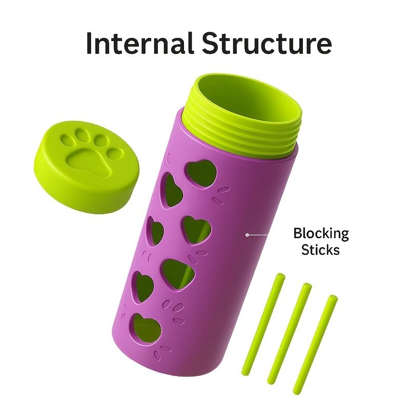 New Detachable Pet Slow Feeder Treat Dispenser | Durable Bite-Resistant Chew Toy Roller, Mental & Physical Stimulation, Indoor-Outdoor Use