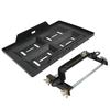 Car Battery Hold Down Tray Bracket Set Recessed Slots Sturdy Construction for 27 30 31 Series Batteries