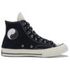 Converse Chuck 70 Hi Yin-Yang Glow in the Dark Unisex Sneakers Black Egret A15034C