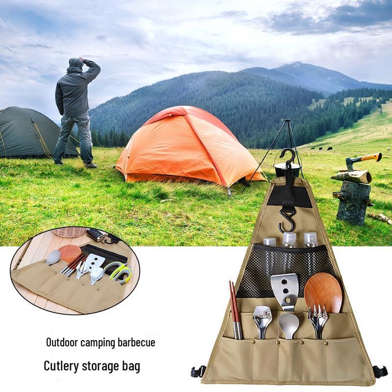 Outdoor Portable Camping Cutlery Storage Bag