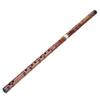 CKey Dry Bitter Bamboo Flute Traditional Orchestral Instrument Set with Storage Box ZD02