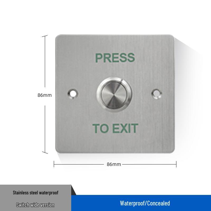 Nachi 86 Surface-Mount Waterproof Exit Reset Switch & Doorbell Button