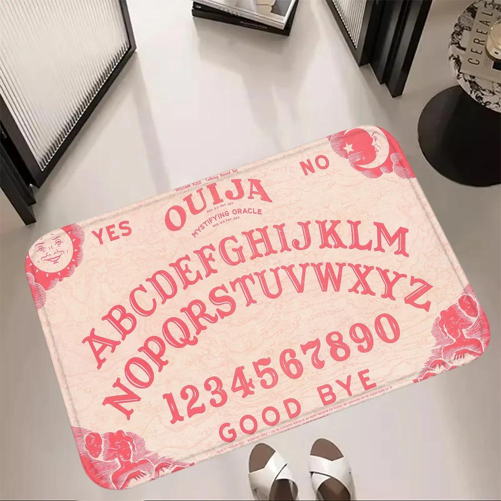 Non Slip Bedrooom Kitchen Carpet Ouija Boards Doormat House Entrance Mat Floor Mats Super Absorbent Bathroom Rug Balcony Rugs
