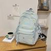 Schoolbag Embroidery Small Fresh Schoolbag Junior High School Girls High Value Ins Large Capacity Backpack High School Backpack