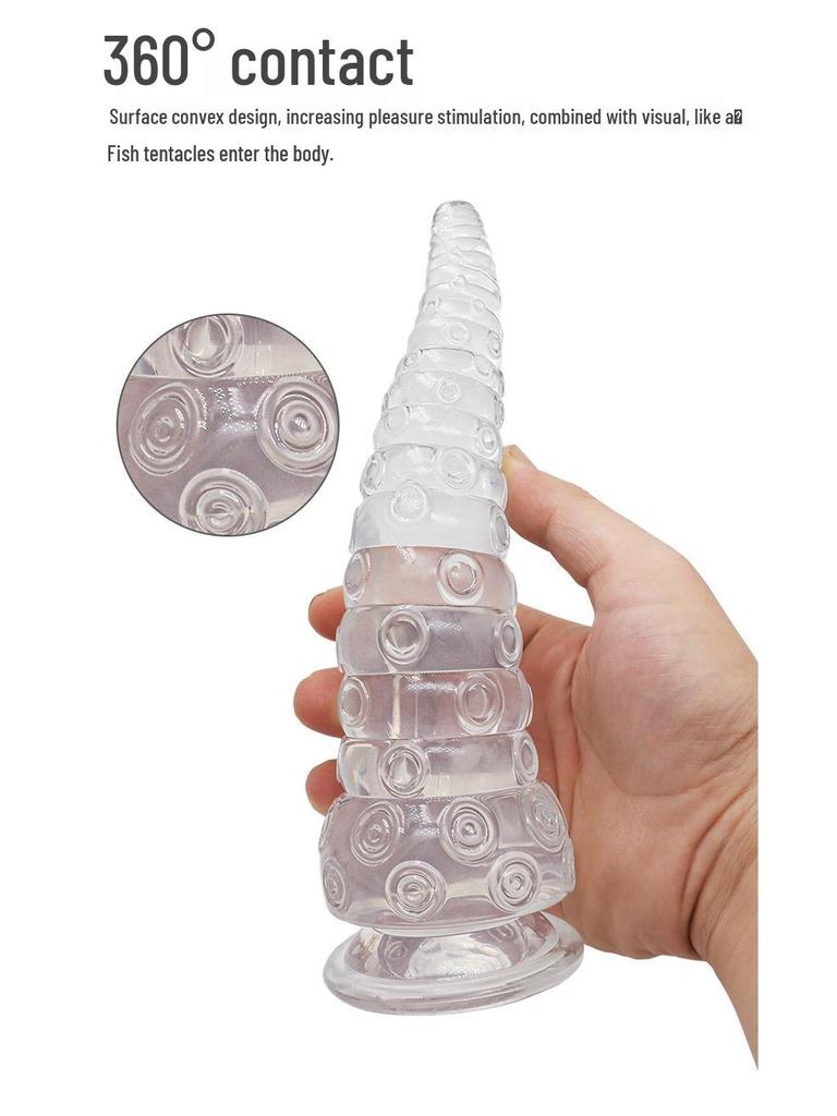 Octopus Tentacle Anal Plugs & Beads Set - Large, Medium, Small Sizes, Chrysanthemum Dilator Sex Toys.