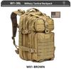Large Capacity Camouflage Tactical Backpack Outdoor Field Assault Pack Rucksack for Camping Hiking Sports Climbing