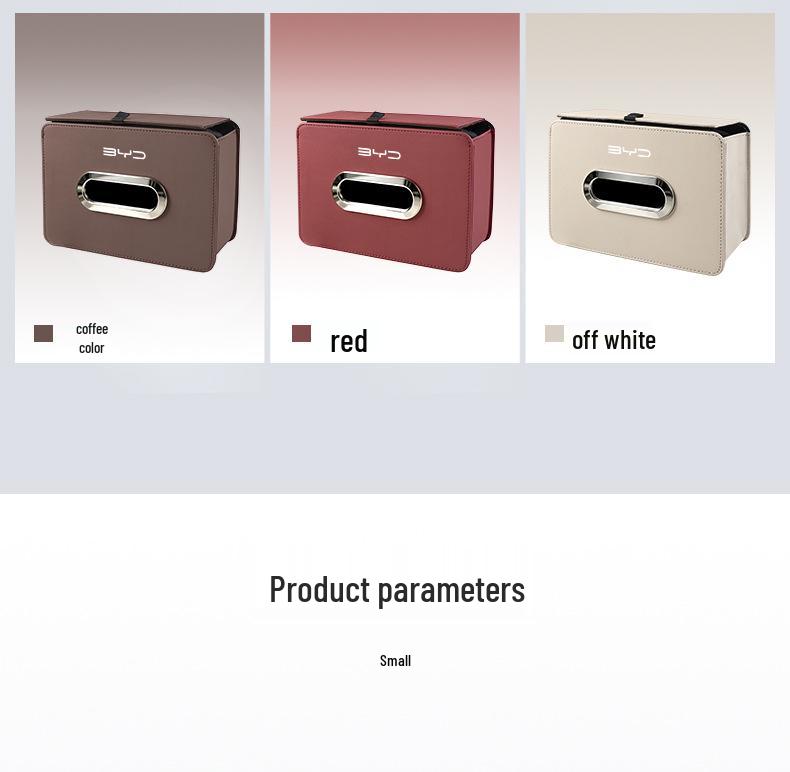 Tissue Box Holder for BYD Han, Tang, Qin Plus, Song Pro/MAX, Yuan EV - Pull-out Car Storage
